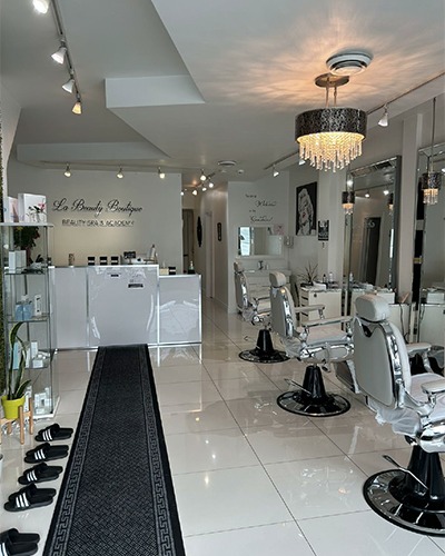 La beauty boutique inside spa north york midtown toronto interior