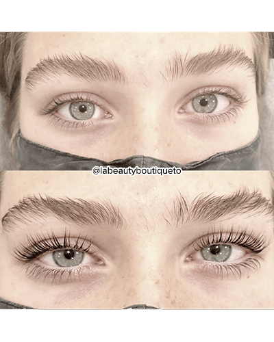 Lash lift la beauty boutique midtown north york toronto